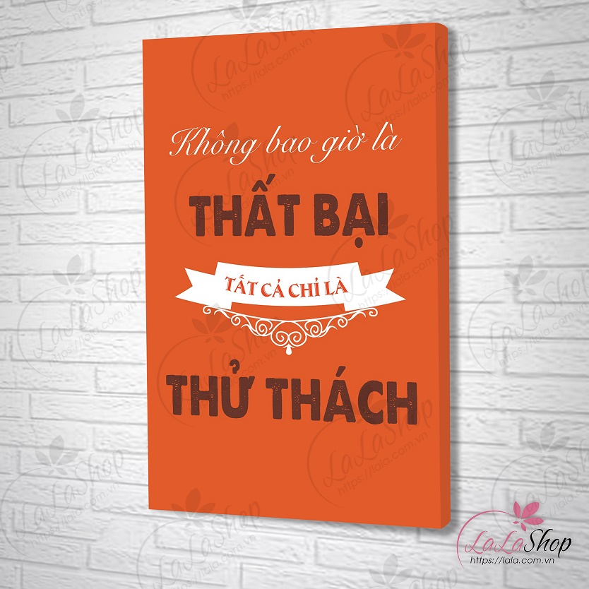 Tranh treo tường không bao giờ là thất bại